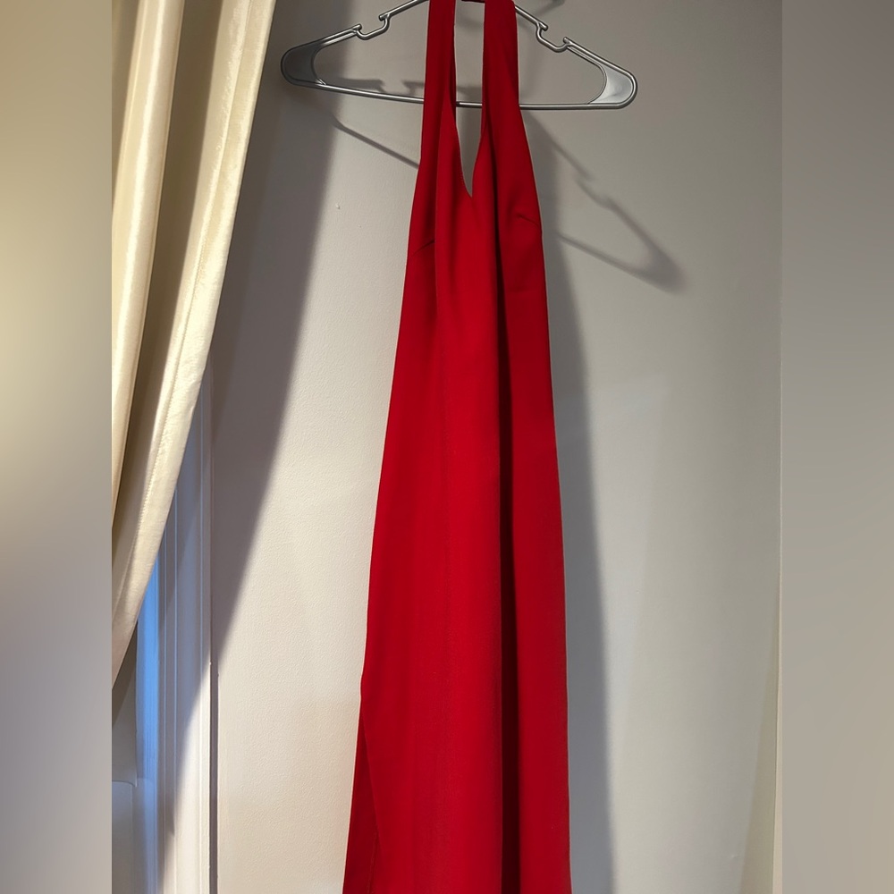 🔥 Stunning Red Sisley Italy Dress – Size XS – Only Worn Once! 🔥